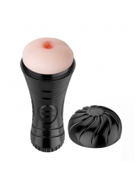 Мастурбатор-анус в колбе с 7 уровнями вибрации и выносным пультом - Baile - в Твери купить с доставкой