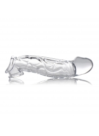 Прозрачная насадка для увеличения члена 2 Inch Clear Extender Sleeve - XR Brands - в Твери купить с доставкой