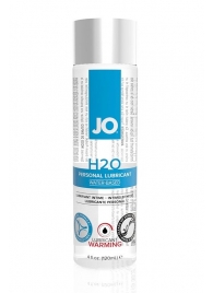 Возбуждающий лубрикант на водной основе JO Personal Lubricant H2O Warming - 120 мл. - System JO - купить с доставкой в Твери