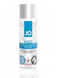 Возбуждающий лубрикант на водной основе JO Personal Lubricant H2O Warming - 60 мл. - System JO - купить с доставкой в Твери