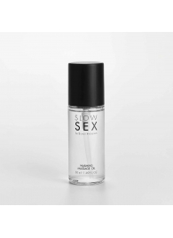 Съедобное cогревающее массажное масло Slow Sex - 50 мл. - Bijoux Indiscrets - купить с доставкой в Твери