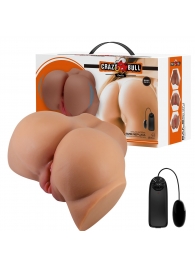 Карамельный мастурбатор-полуторс Emilia с вибрацией - Baile - в Твери купить с доставкой