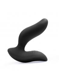Черный вибромассажер простаты 3,5’’ Curve P-spot Massager - 12 см. - Erokay - в Твери купить с доставкой