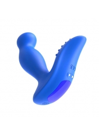 Синий вибромассажер простаты 3,5’’ Remote Control P-spot Massager - 12,5 см. - Erokay - в Твери купить с доставкой
