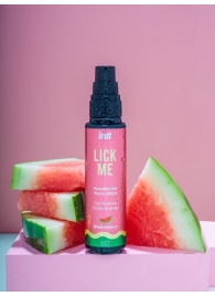Гель Lick Me с согревающим эффектом и ароматом арбуза - 50 мл. - INTT - купить с доставкой в Твери