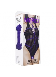 Фиолетовая верёвка для связывания и фиксации Bind Tie - 9,14 м. - Doc Johnson - купить с доставкой в Твери