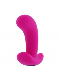 Розовый вибромассажёр простаты с пультом ДУ Hooking Up - 9,5 см. - Selopa - в Твери купить с доставкой