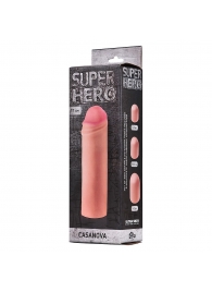 Фаллоудлинитель SUPER HERO Casanova - 18 см. - Lola Games - в Твери купить с доставкой