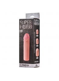 Фаллоудлинитель SUPER HERO Tempter - 16 см. - Lola Games - в Твери купить с доставкой