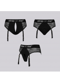 Трусики для фиксации насадок Strap-on-me Harness Lingerie Diva XS - Strap-on-me - купить с доставкой в Твери