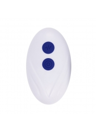 Синее эрекционное виброкольцо с клиторальной подушечкой и пультом ДУ Adjustable Fun Ring - Zero Tolerance - в Твери купить с доставкой