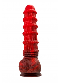 Силиконовый вибратор Monster Tops - 27 см. - ToyFa