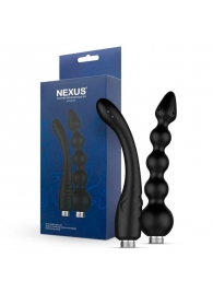 Набор из 2 насадок для анального душа Shower Douche Duo Kit - Nexus Range - купить с доставкой в Твери