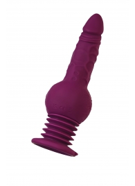 Фиолетовая мини-машина для секса Striker с пультом ДУ - 23,5 см. - ToyFa - купить с доставкой в Твери