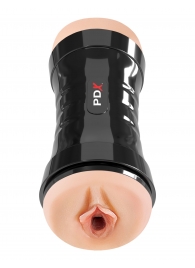 Двусторонний мастурбатор в колбе Super Flip-A-Pussy Over - Pipedream - в Твери купить с доставкой