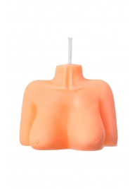 Оранжевая сувенирная свеча «Женский силуэт» - Pecado - купить с доставкой в Твери