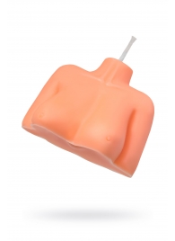 Оранжевая сувенирная свеча «Женский силуэт» - Pecado - купить с доставкой в Твери