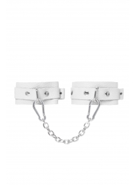 Белые мини-оковы со скруглёнными углами - Pecado - купить с доставкой в Твери