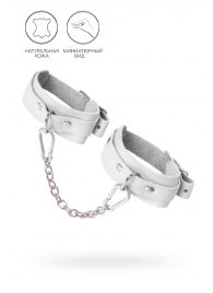 Белые мини-оковы со скруглёнными углами - Pecado - купить с доставкой в Твери