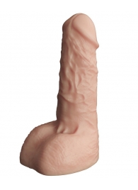 Телесный фаллоудлинитель с мошонкой Cock Next - 17 см. - LOVETOY (А-Полимер) - в Твери купить с доставкой