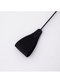 Стек с широким черным кожаным наконечником и металлической ручкой - 67 см. - Crazy Handmade - купить с доставкой в Твери