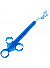 Синий шприц для введения лубриканта XL Lubricant Launcher - XR Brands - купить с доставкой в Твери