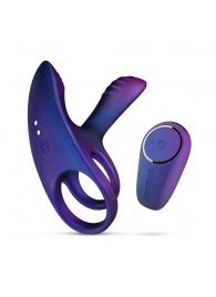 Фиолетовое эрекционное виброкольцо с клиторальной подушечкой Infinity Ignite - ONE DC B.V. - в Твери купить с доставкой