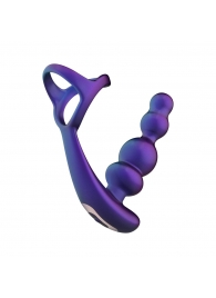 Фиолетовое эрекционное виброкольцо с анальной ёлочкой Stellar Force - ONE DC B.V. - в Твери купить с доставкой