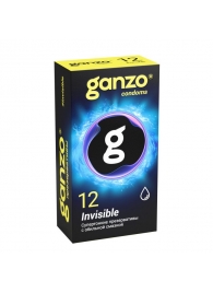 Супертонкие презервативы Ganzo Invisible - 12 шт. - Ganzo - купить с доставкой в Твери