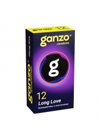 Презервативы с анестетиком для продления удовольствия Ganzo Long Love - 12 шт. - Ganzo - купить с доставкой в Твери