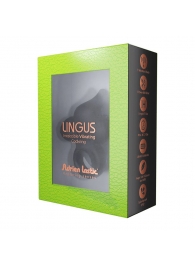 Черное эрекционное кольцо Lingus с вибрацией - Adrien Lastic - в Твери купить с доставкой