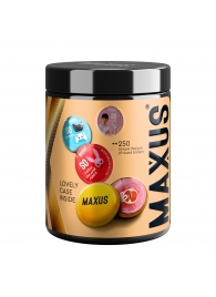 Точечные презервативы MAXUS 2000 Amazing Dots с железным кейсом - 15 шт. - Maxus - купить с доставкой в Твери