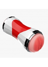 Двусторонний мастурбатор в колбе Power Grip Cup - вагина и ротик - Boys of Toys - в Твери купить с доставкой