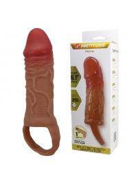 Реалистичная насадка на член Peirre - 15,5 см. - Baile - в Твери купить с доставкой