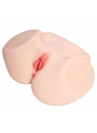 Мастурбатор-полуторс с двойным слоем материала и вибрацией Jenny Onahole Real Vagina - KOKOS - в Твери купить с доставкой