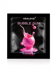 Саше съедобной оральной смазки OraLove с ароматом бабл-гам - 3 гр. - Биоритм - купить с доставкой в Твери