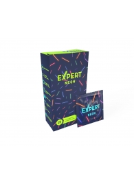 Светящиеся в темноте презервативы Expert Neon - 15 шт. - Expert - купить с доставкой в Твери