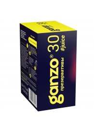 Ароматизированные презервативы Ganzo Juice - 30 шт. - Ganzo - купить с доставкой в Твери