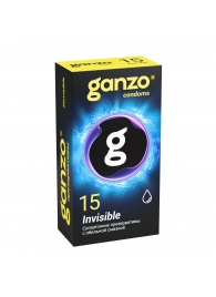Супертонкие презервативы Ganzo Invisible - 15 шт. - Ganzo - купить с доставкой в Твери