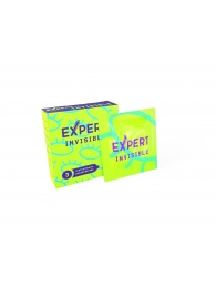 Ультратонкие презервативы Expert Invisible - 3 шт. - Expert - купить с доставкой в Твери