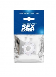 Стимулирующая насадка на пенис с несколькими видами рельефа - Sex Expert - в Твери купить с доставкой