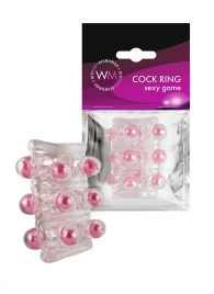 Прозрачная сквозная насадка на пенис с цветными шариками - Erowoman-Eroman - в Твери купить с доставкой