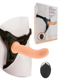 Женский вибрострапон со съемной насадкой и пультом ДУ - Erokay - купить с доставкой в Твери