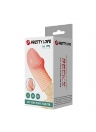 Телесная насадка на пенис Huel - 9 см. - Baile - в Твери купить с доставкой