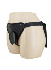 Черные трусики харнесс с платформой Caludio I - Baile - купить с доставкой в Твери