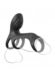 Черная насадка на пенис Ultimate Couples Cage Pro - Pipedream - в Твери купить с доставкой