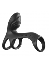 Черная насадка на пенис Ultimate Couples Cage Pro - Pipedream - в Твери купить с доставкой
