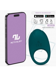 Зеленое интерактивное виброкольцо Ringo - Intoyou - в Твери купить с доставкой