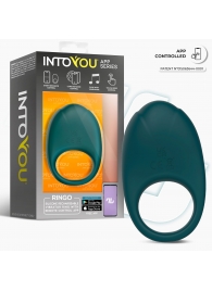 Зеленое интерактивное виброкольцо Ringo - Intoyou - в Твери купить с доставкой