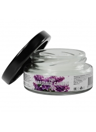 Массажная свеча «Сирень» - 50 мл. - SGAN - купить с доставкой в Твери